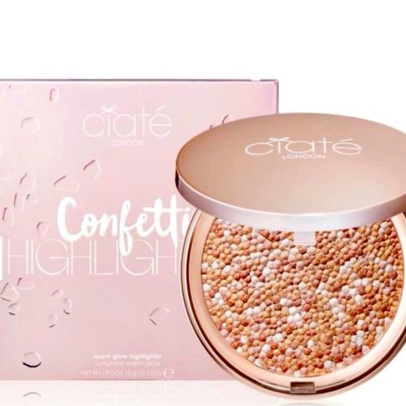 LIMITED EDITION CIATE LONDON CONFETTI HIGHLIGHTER WARM GLOW 10g/0.35Oz FULL SIZE - Picture 9 of 14